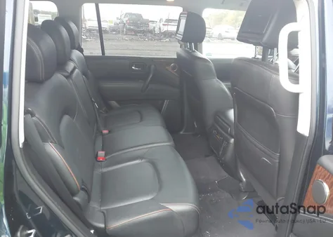 2017 Nissan Armada Platinum z USA, uszkodzony, nr VIN JN8AY2NC8H9502844